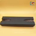 Vente chaude personnalisé noir impression logo rigide carton cravate cadeau emballage boîte
